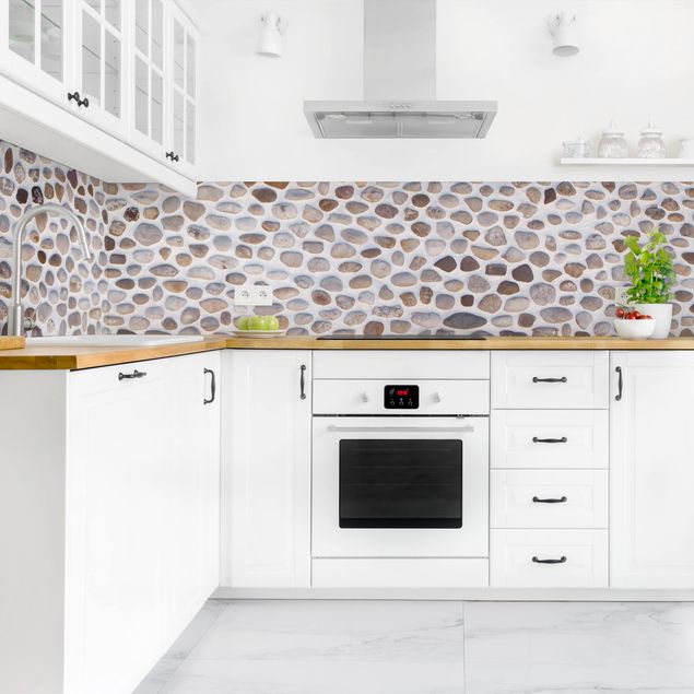 Rivestimento cucina con disegni Muro di pietra andaluso