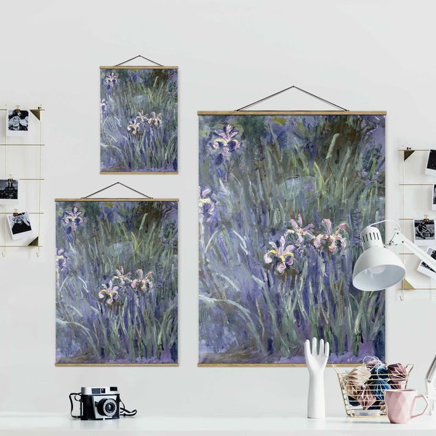 Riproduzione quadri famosi Claude Monet - Iris