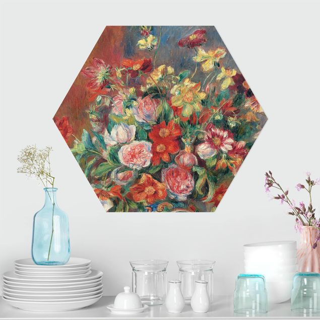 Stile artistico Auguste Renoir - Vaso di fiori