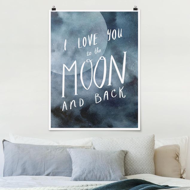 Quadri moderni   Amore celeste - Luna