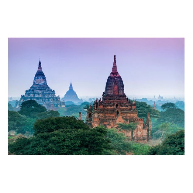 Quadri con paesaggio Terreno del tempio a Bagan