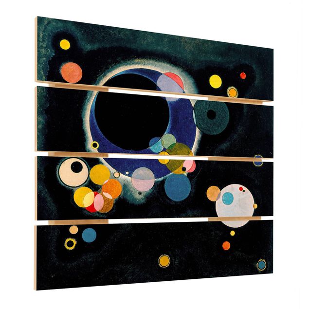 Stampe Wassily Kandinsky - Schizzo di cerchi