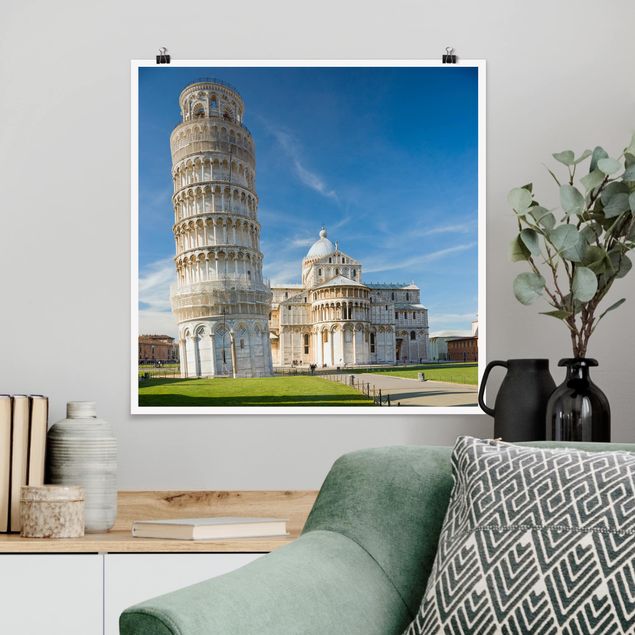 Quadri moderni per arredamento La Torre Pendente di Pisa