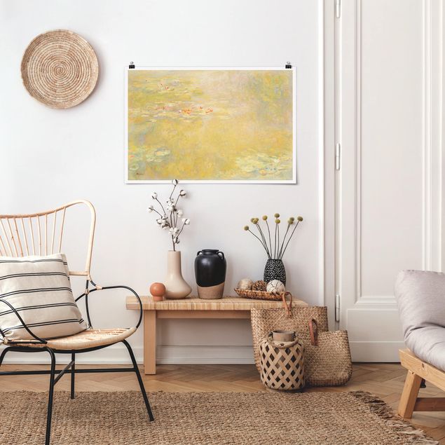 Stile artistico Claude Monet - Lo stagno delle ninfee