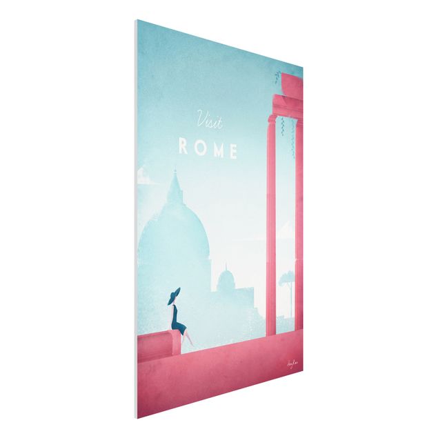 Quadro Italia Poster di viaggio - Roma