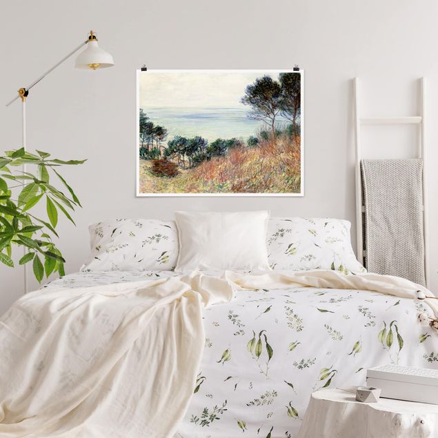 Quadro paesaggio Claude Monet - La costa di Varengeville