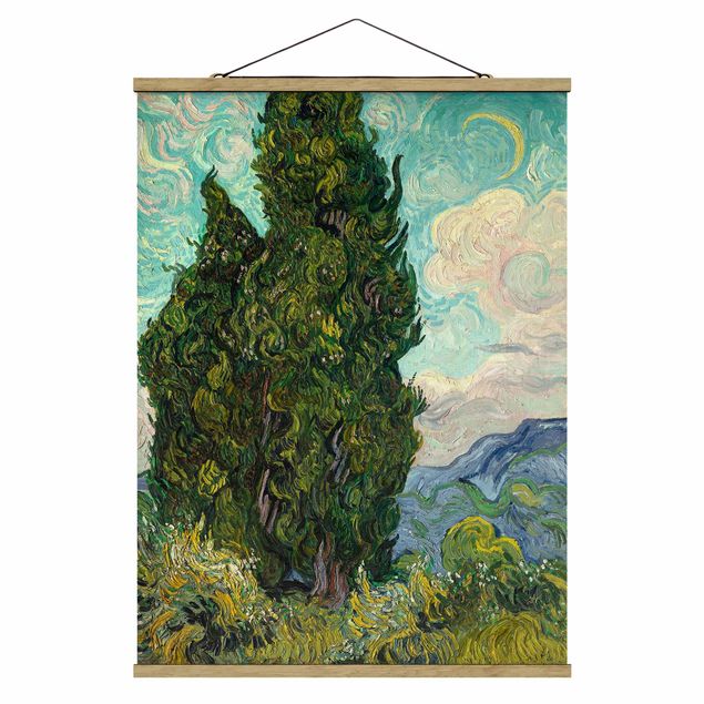 Riproduzioni quadri famosi Vincent van Gogh - Cipressi