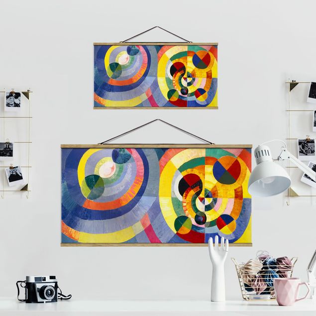 Quadri moderni colorati Robert Delaunay - Forme circolari