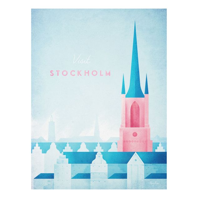 Riproduzioni quadri Poster di viaggio - Stoccolma