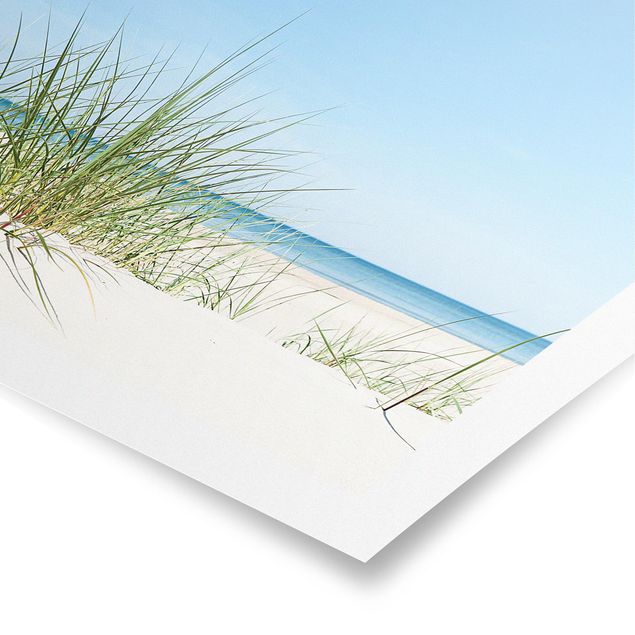 Poster spiaggia Costa del Mar Baltico