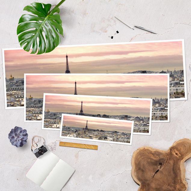Poster - Paris Chiudi - Panorama formato orizzontale