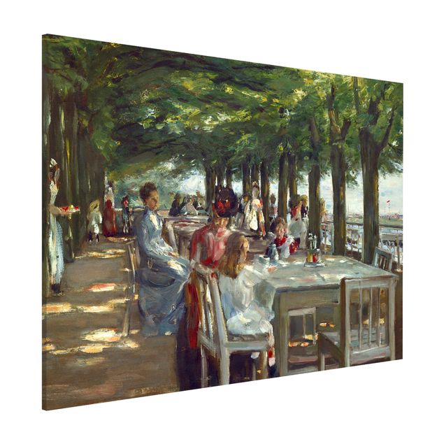 Riproduzioni quadri famosi Max Liebermann - La terrazza del ristorante Jacob