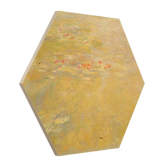 Quadri in legno con paesaggio Claude Monet - Lo stagno delle ninfee