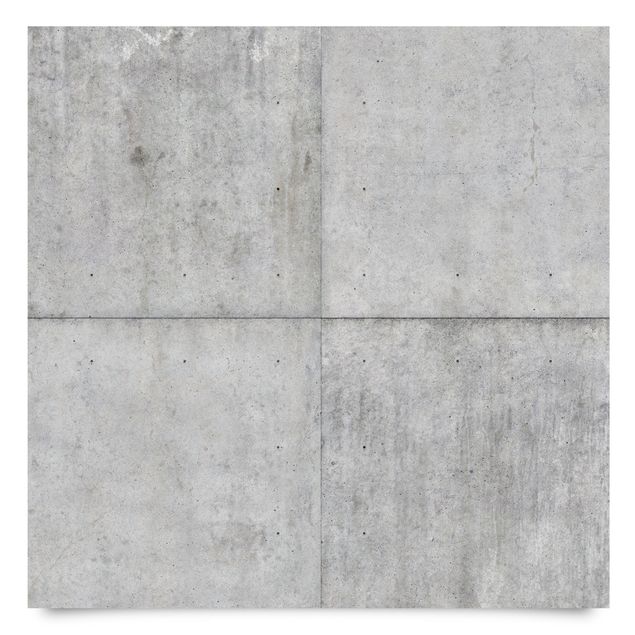 Pellicola autoadesiva Mattoni di cemento grigio