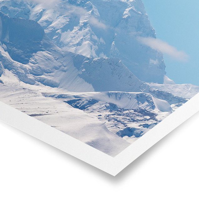 Poster paesaggi naturali Monte Everest