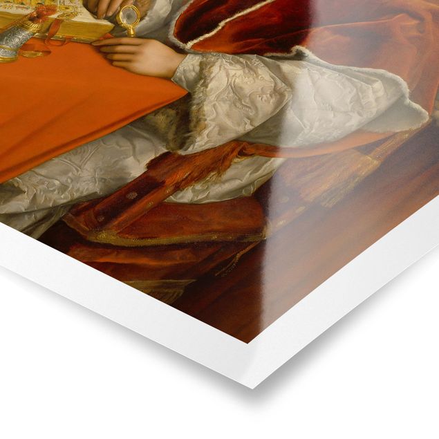 Poster quadri famosi Raffael - Ritratto di Papa Leone X