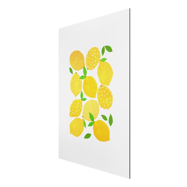 Quadri frutta Limone con puntini