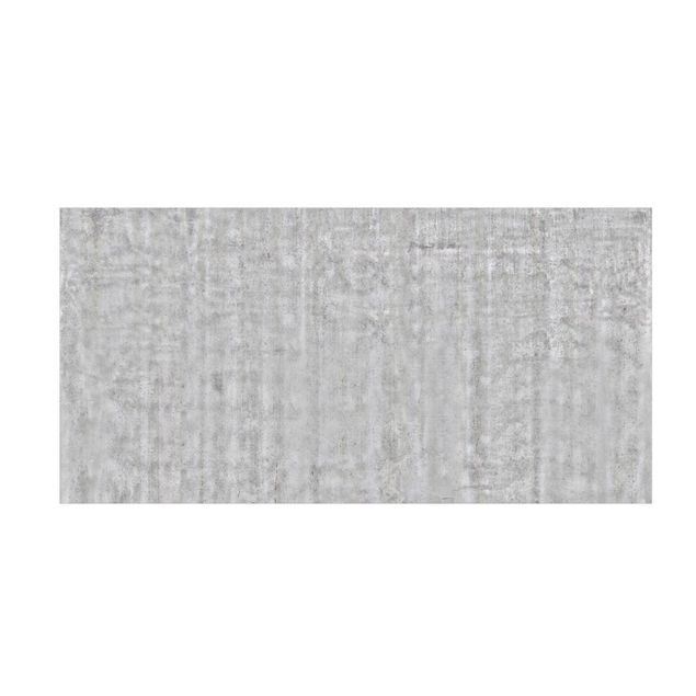 tappeto moderno grigio Grande parete con effetto cemento