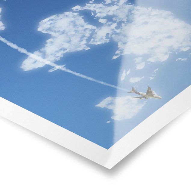 Stampe poster Viaggio nel mondo sopra le nuvole