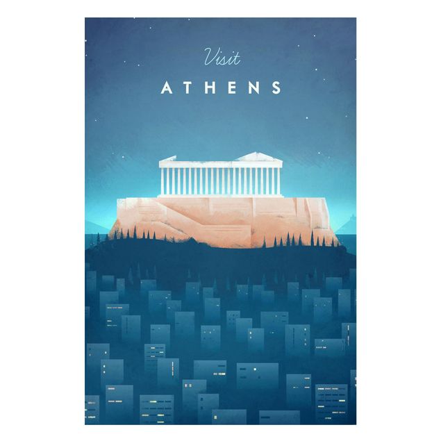 Quadri vintage Poster di viaggio - Atene