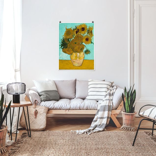 Impressionismo quadri Vincent van Gogh - Girasoli