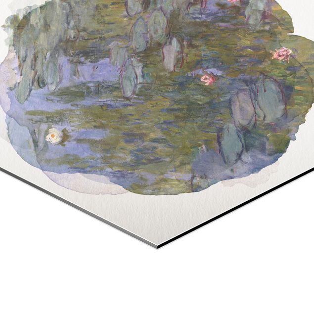 Quadri Monet Acquerelli - Claude Monet - Ninfee (Nympheas)