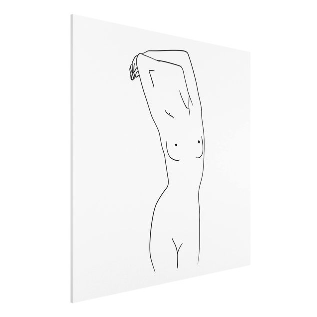 Stile artistico Line Art - Nudo Bianco e Nero