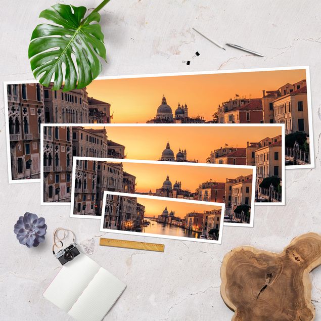 Poster - d'oro Venezia - Panorama formato orizzontale