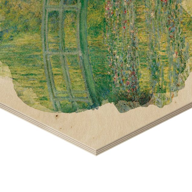 Stampe Acquerelli - Claude Monet - Ponte giapponese