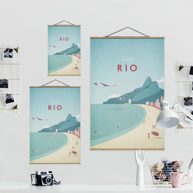 Quadro natura Poster di viaggio - Rio De Janeiro