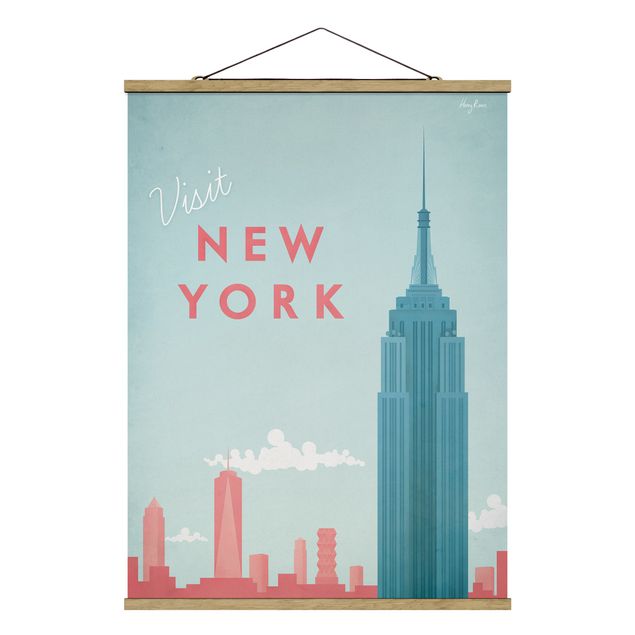 Quadri città Poster di viaggio - New York