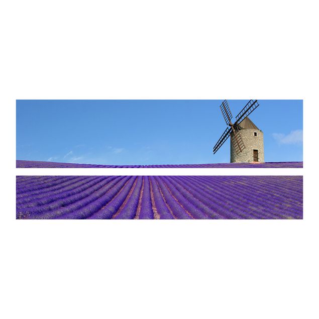 Carta adesiva per mobili IKEA - Malm Letto basso 180x200cm lavender in Provence