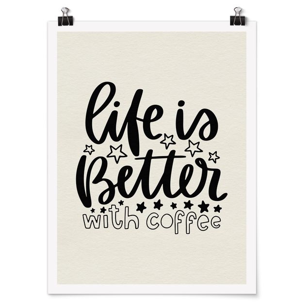 Stampe life Is Better With Coffee