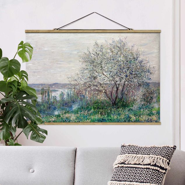 Riproduzioni Claude Monet - Primavera a Vétheuil