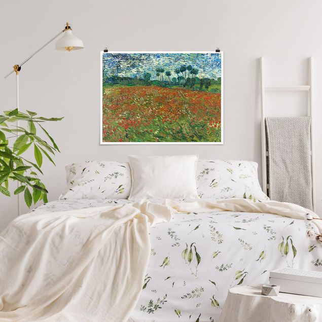Impressionismo quadri Vincent Van Gogh - Campo di papaveri