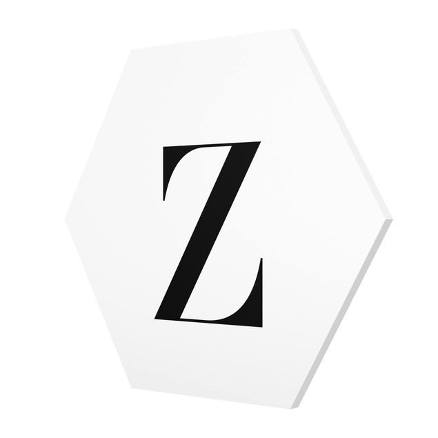 Esagono in forex - Serif Lettera Z Bianco