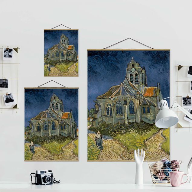 Quadri moderni per arredamento Vincent van Gogh - La chiesa di Auvers