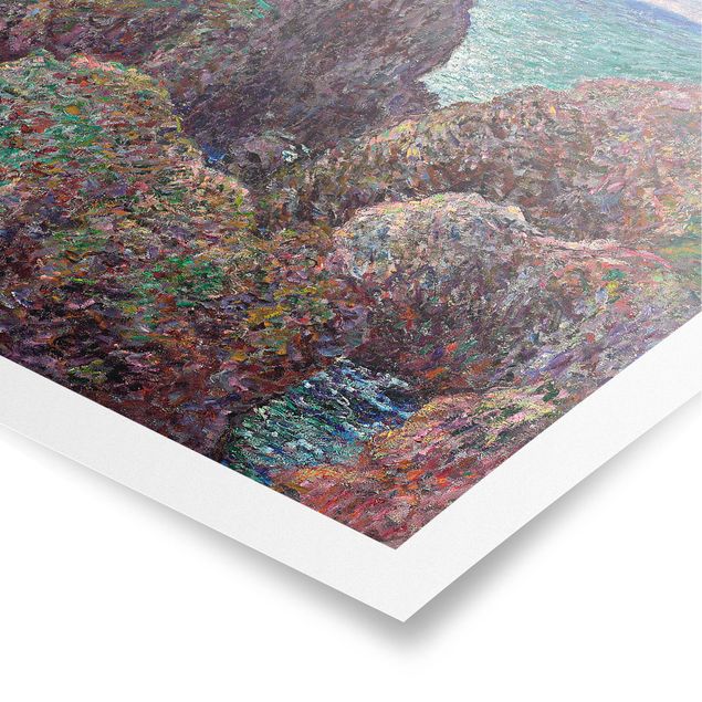 Stile artistico Claude Monet - Gruppo di rocce a Port-Goulphar