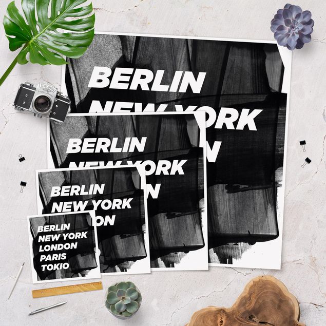Quadri stampe Berlino New York Londra