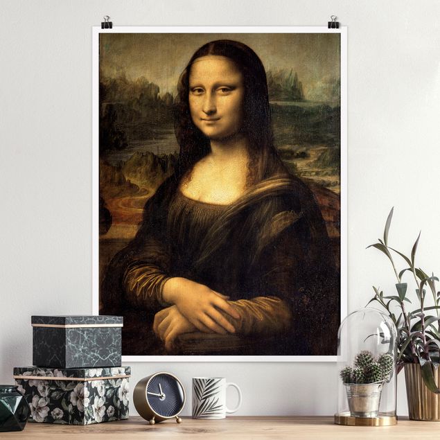 Stampe quadri famosi Leonardo da Vinci - Monna Lisa