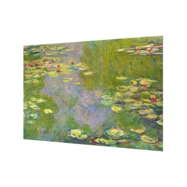 Paraschizzi con riproduzioni Claude Monet - Ninfee verdi