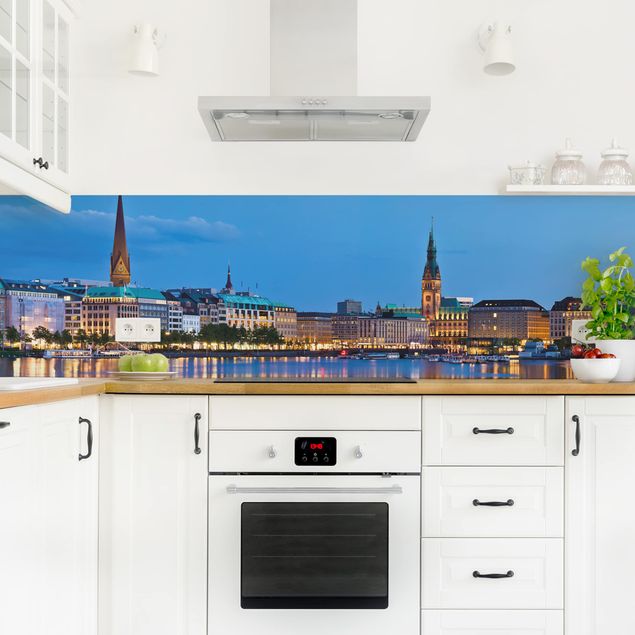 Rivestimenti cucina Skyline di Amburgo