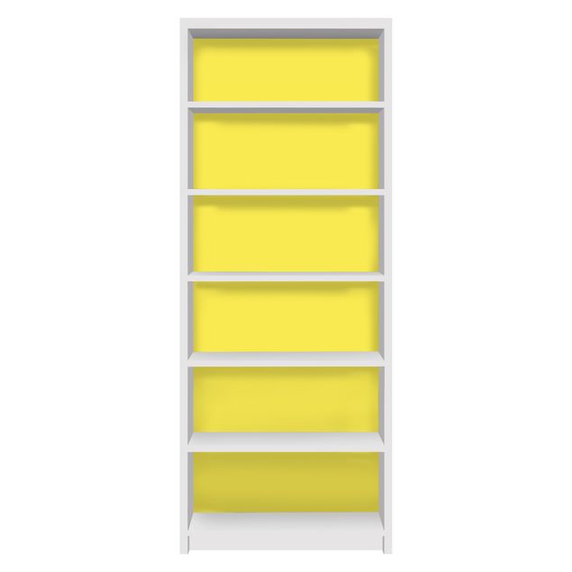 Carta adesiva per mobili IKEA - Billy Libreria Colour Lemon Yellow