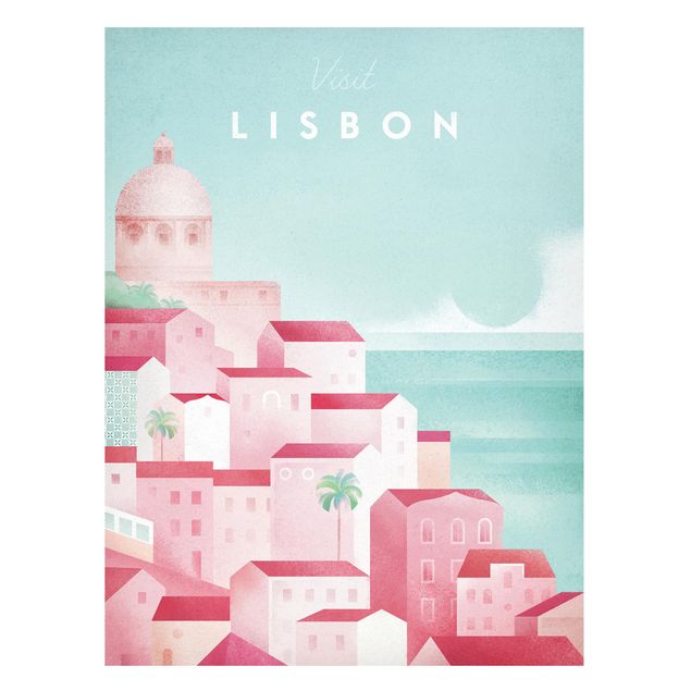 Quadro mare Poster di viaggio - Lisbona