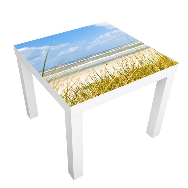 Pellicole adesive per mobili lack tavolino IKEA On the North Sea coast