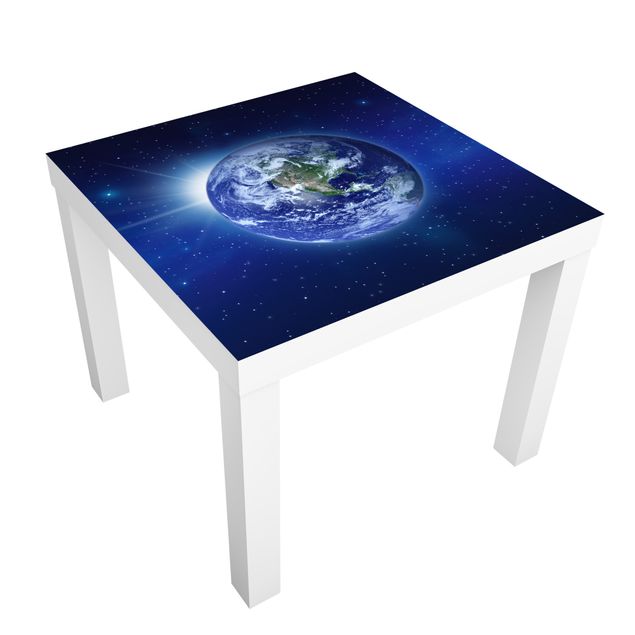 Pellicole adesive per mobili lack tavolino IKEA Terra nello spazio