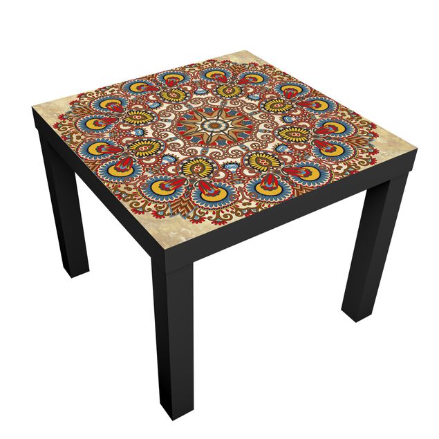 Pellicole adesive per mobili lack tavolino IKEA Mandala colorato