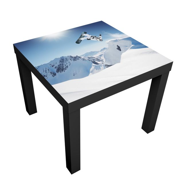 Pellicole adesive per mobili lack tavolino IKEA Snowboarder volante