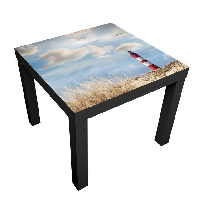 Pellicole adesive per mobili lack tavolino IKEA Faro tra le dune