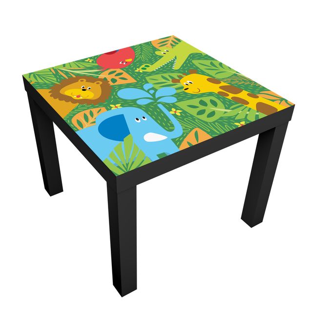 Pellicole adesive per mobili lack tavolino IKEA No.BP4 zoo animals